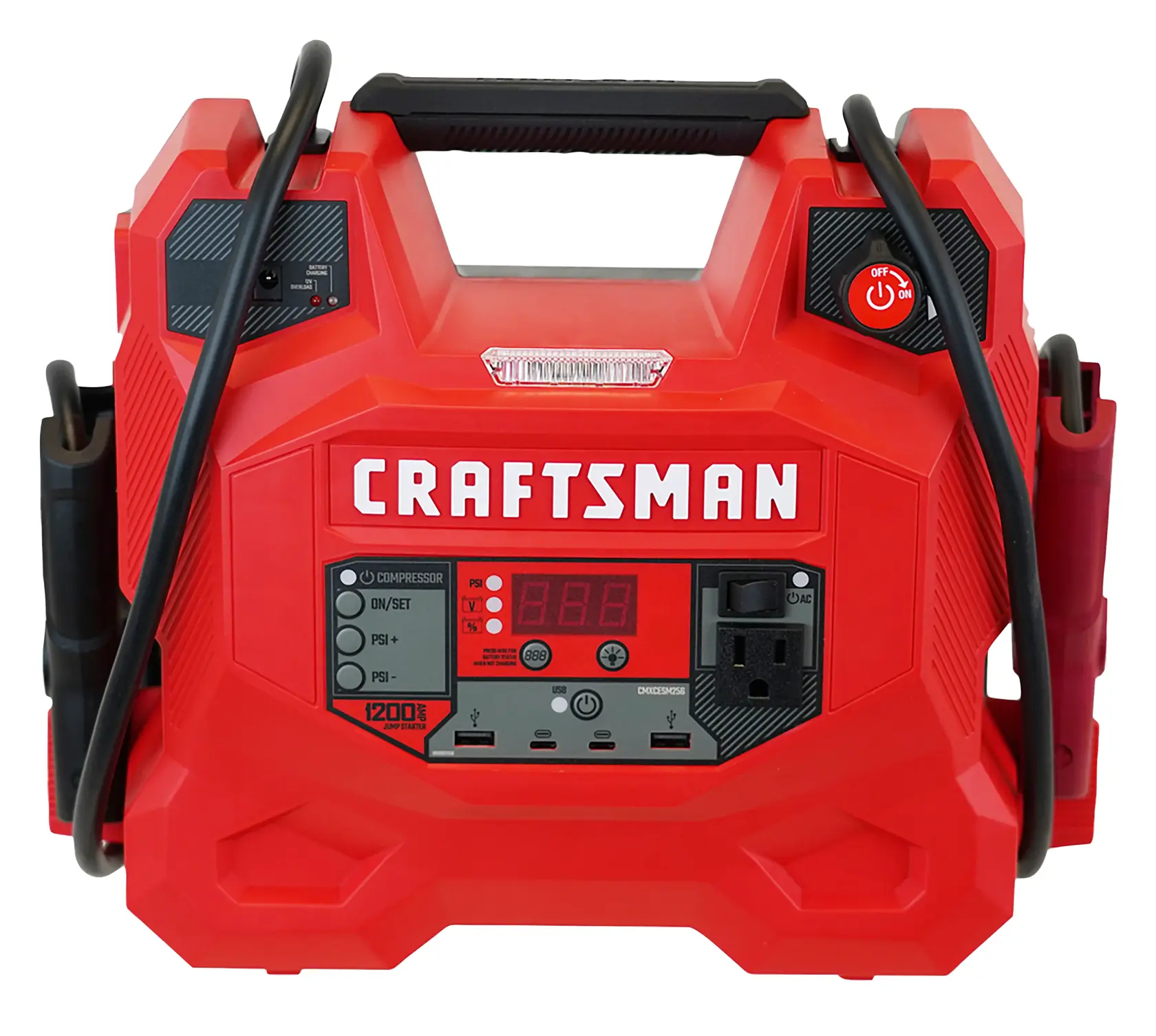 1200 Peak Amp Jump Starter and Portable Power Station main view