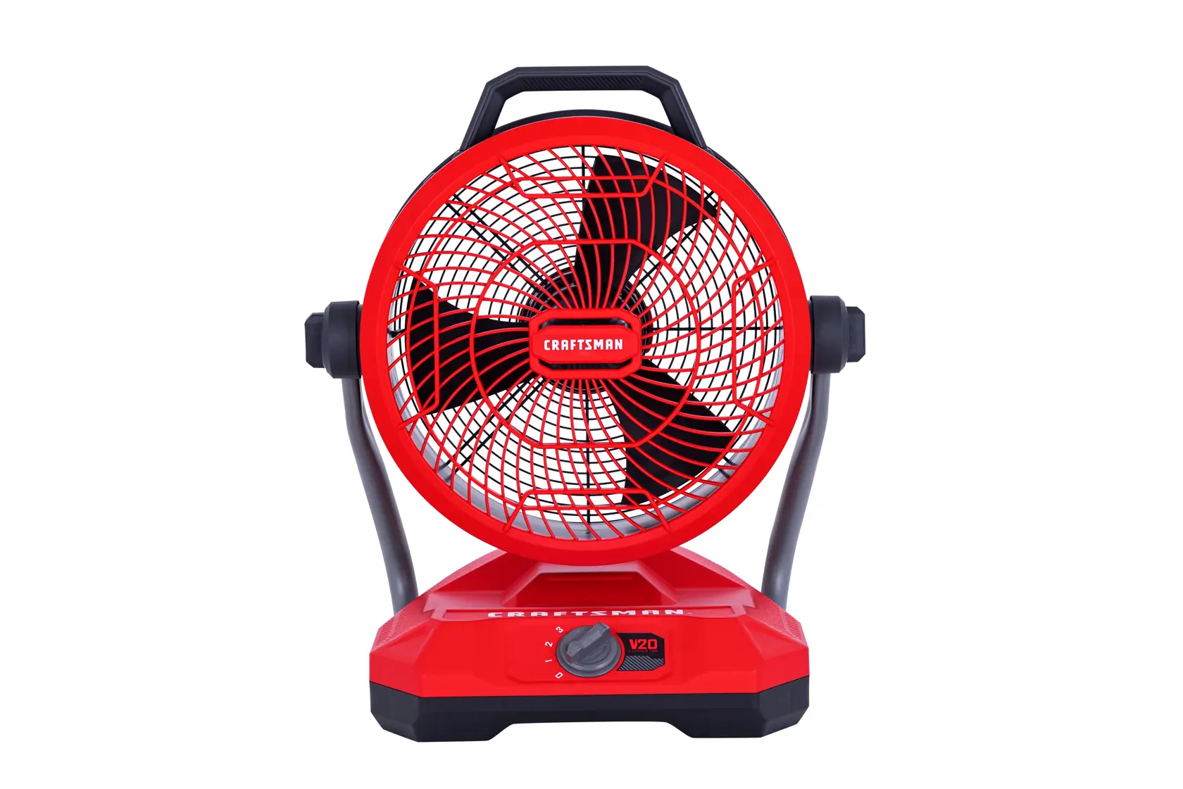 CRAFTSMAN V20 12 Inch Cordless/Corded 3-Speed High Velocity Industrial Fan (Tool Only)