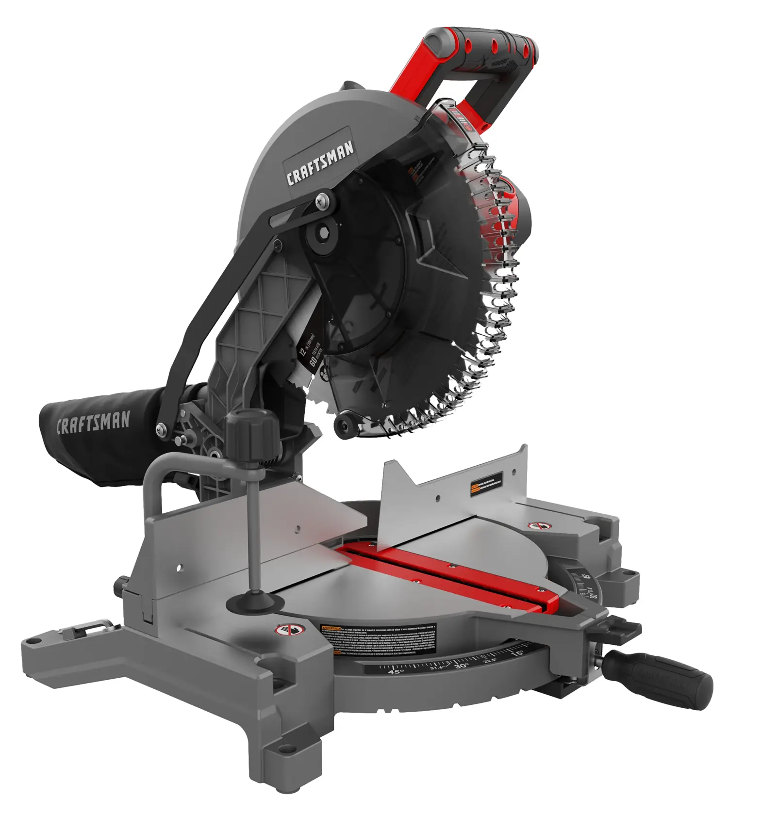 12“ Single Bevel Compound Miter Saw