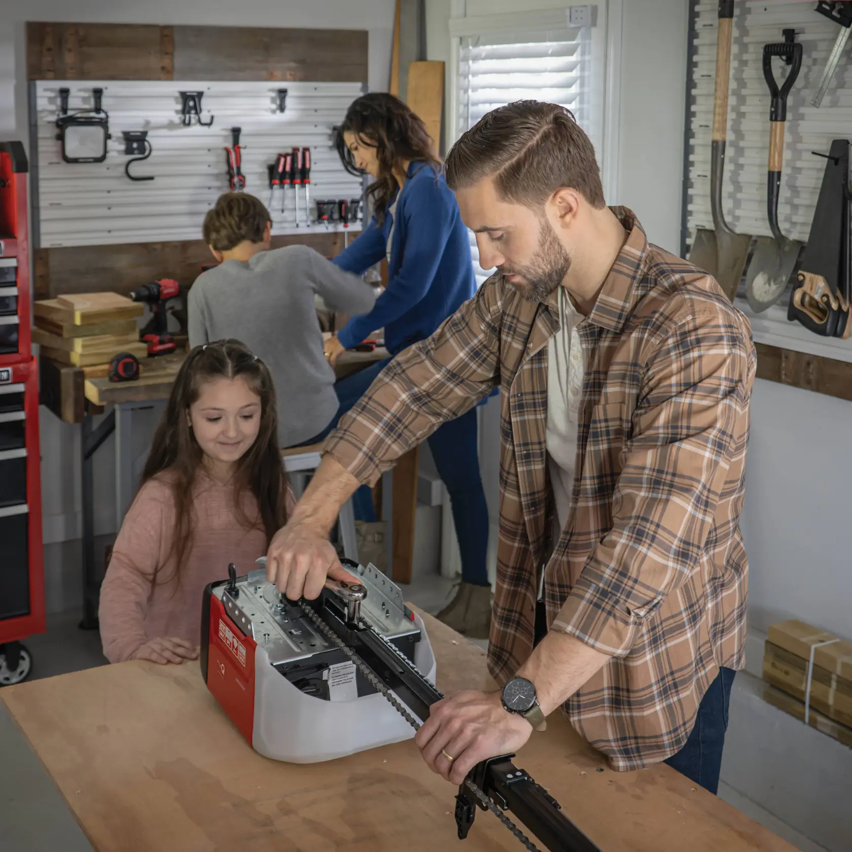 CRAFTSMAN® Garage Opener set up