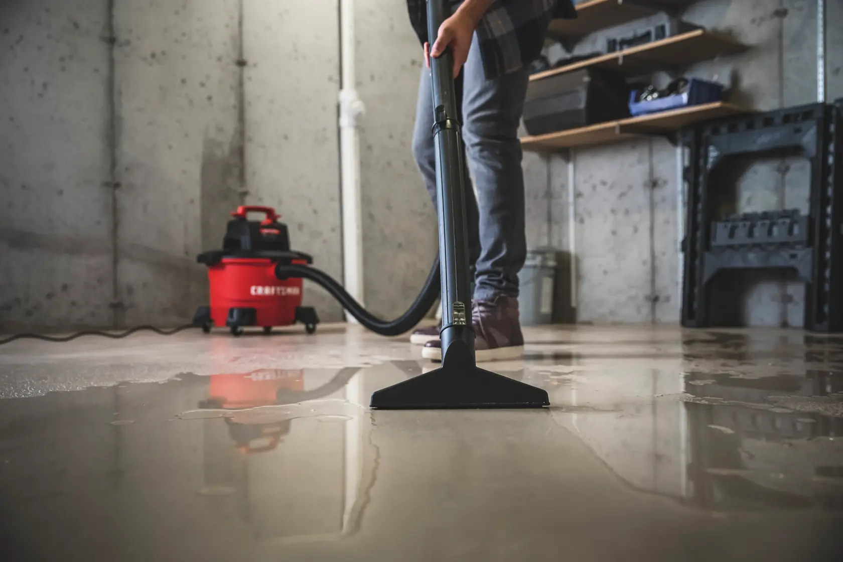 View of CRAFTSMAN Accessories: Vacuums  being used by consumer