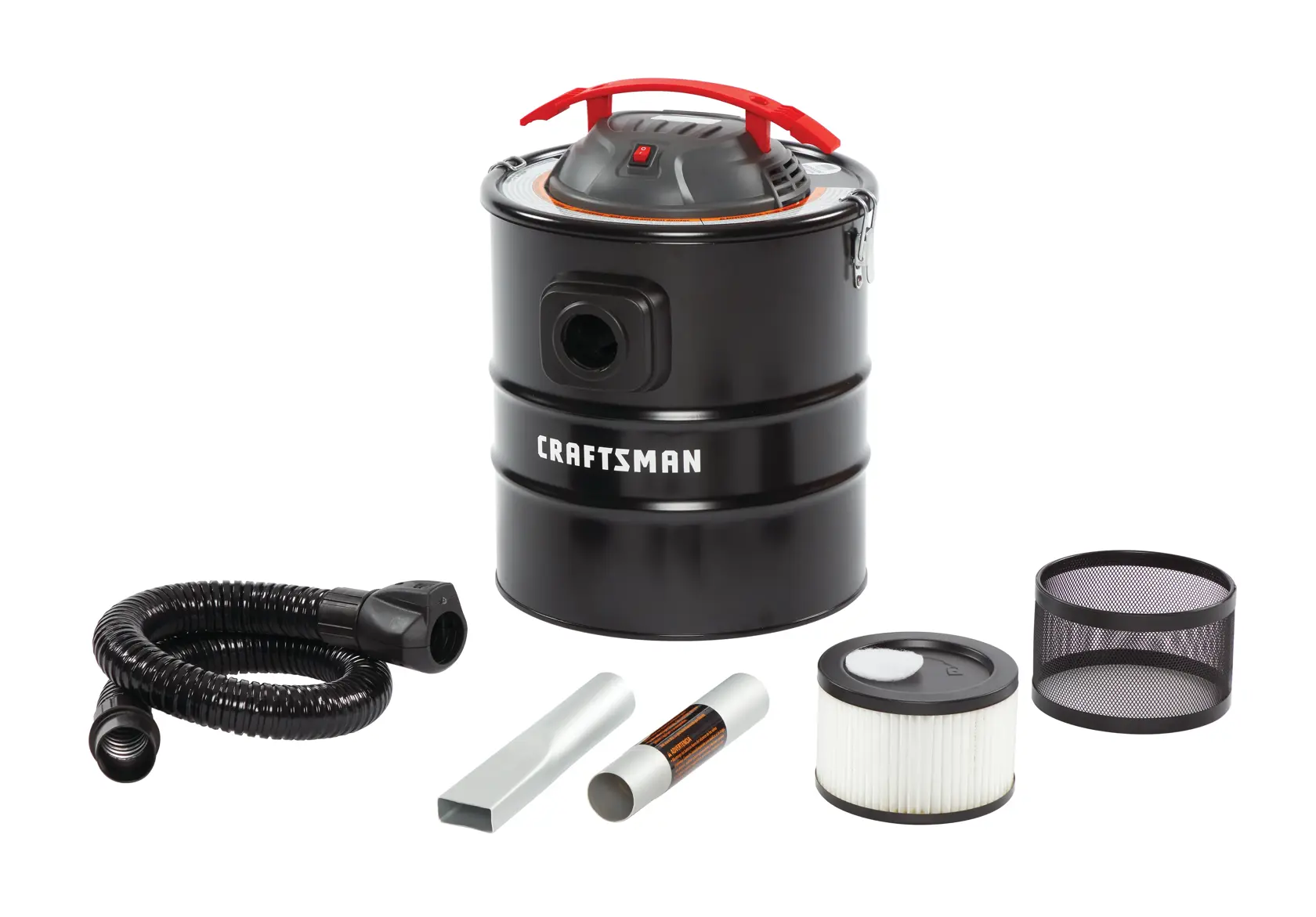 5 gallon 3.0 Peak h p ash vacuum kit.