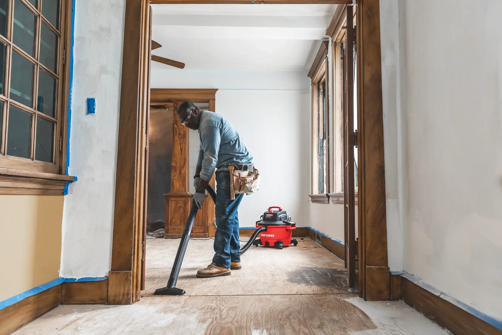View of CRAFTSMAN Accessories: Vacuums  being used by consumer