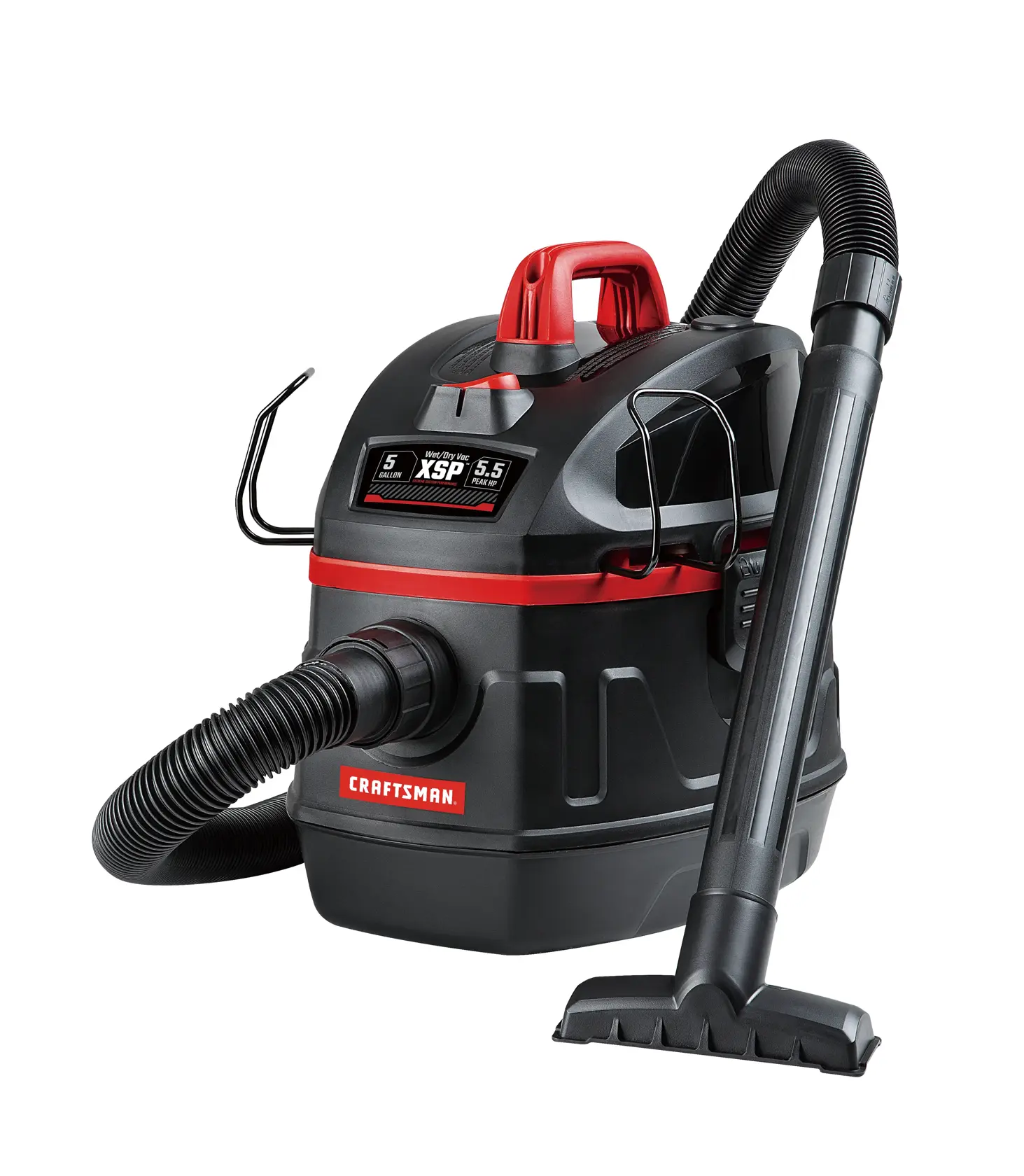 Portable 1.5 Gallon Wet/Dry Vacuum – 2 Peak HP – Corded Shop Vac – VH105 3502 Style