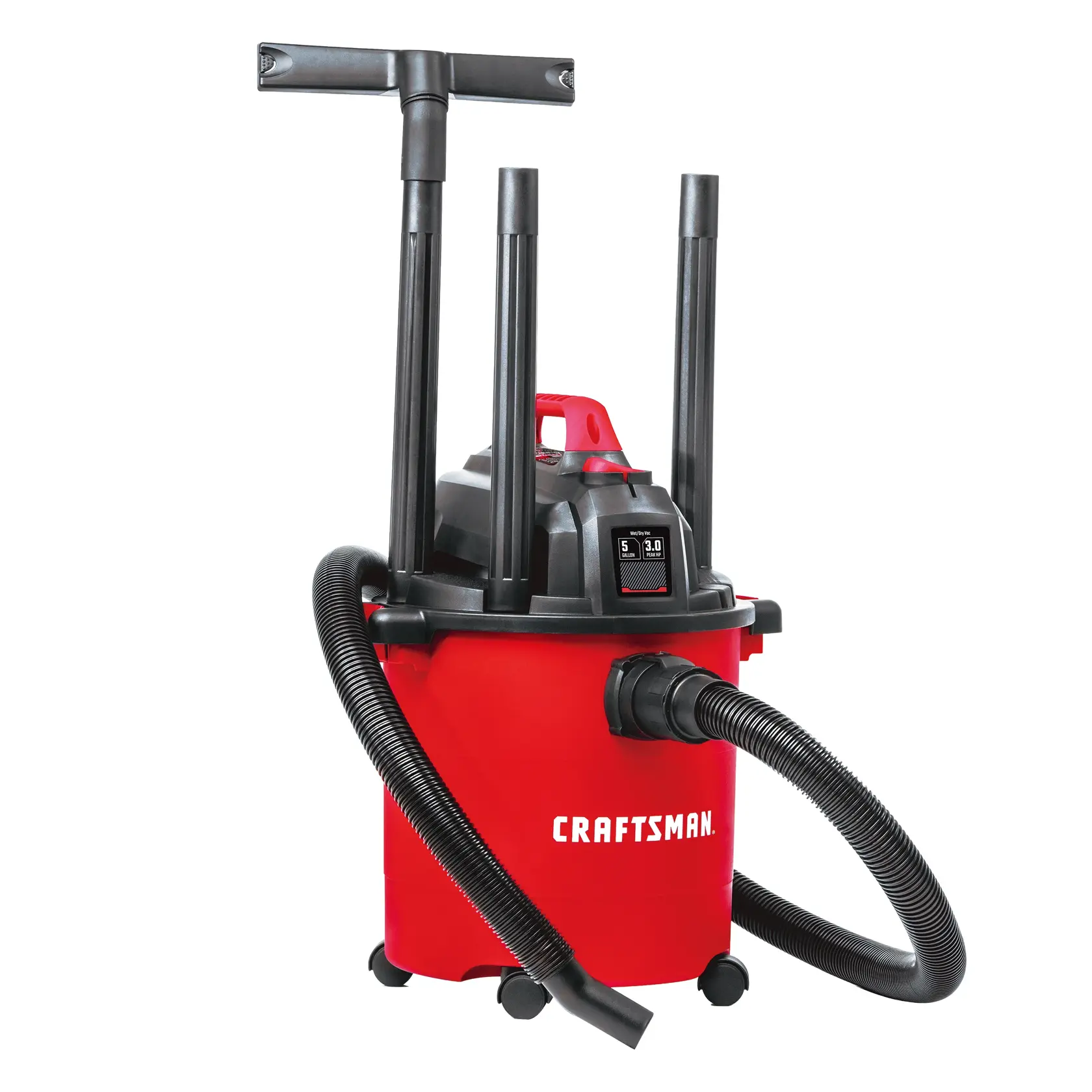 View of CRAFTSMAN Vacuums: Wet/Dry Shop Vac on white background