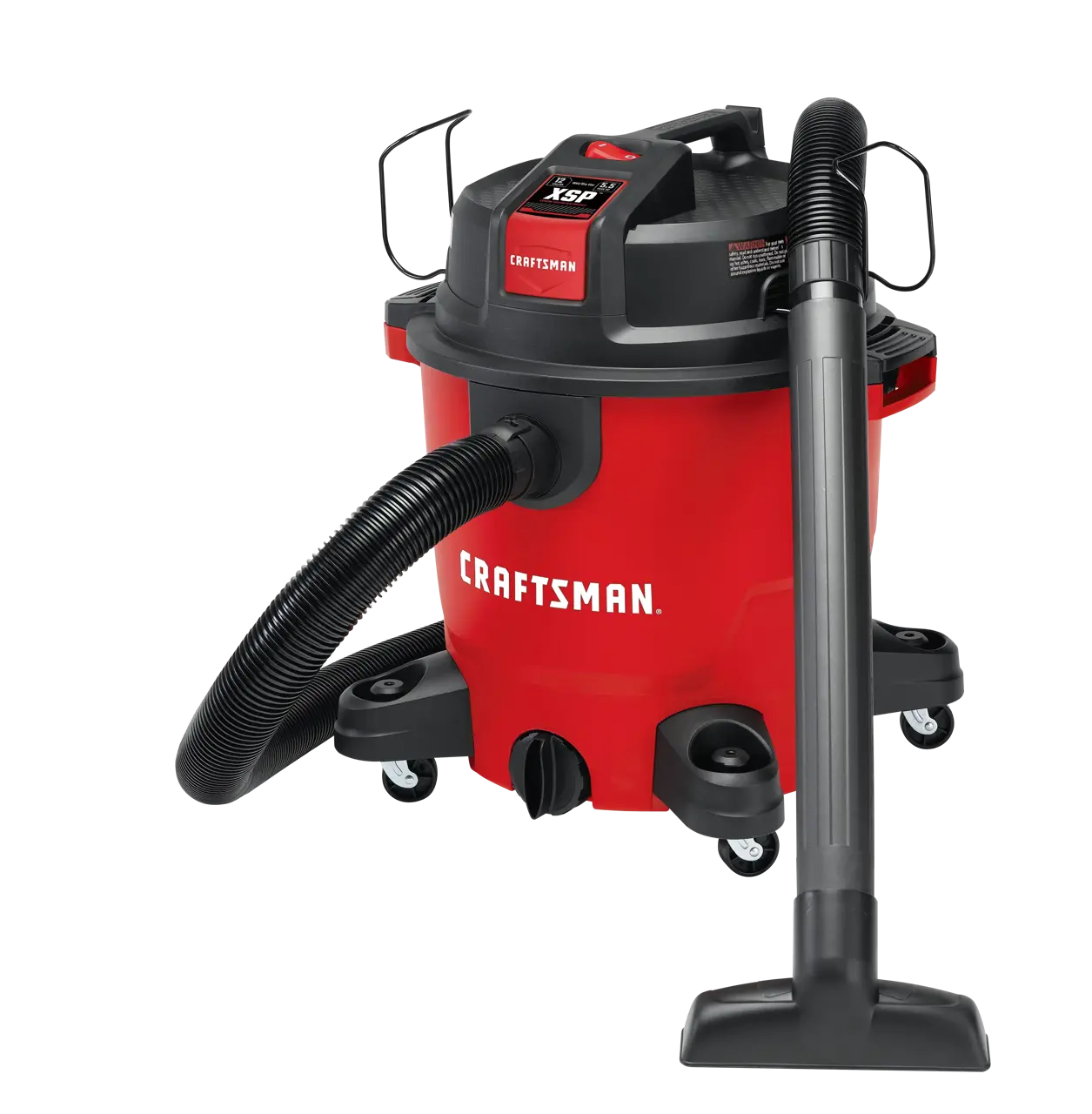 Electric 5-1/2 Peak HP Wet/Dry Vacuum (12 gal)