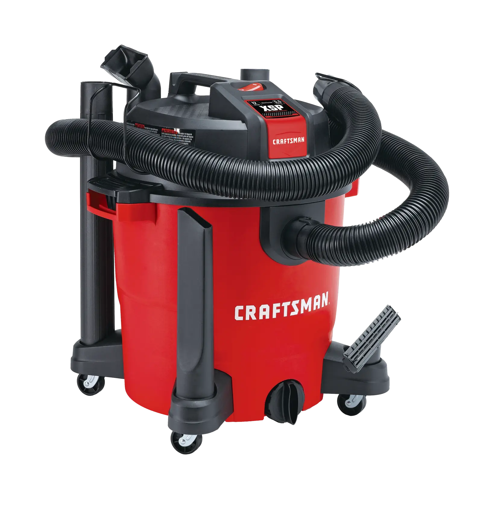 View of CRAFTSMAN Vacuums: Wet/Dry Shop Vac on white background