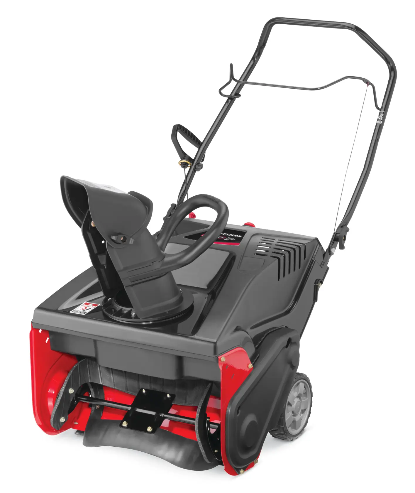 CRAFTSMAN Electric Start Single-Stage Snow Blower on white background