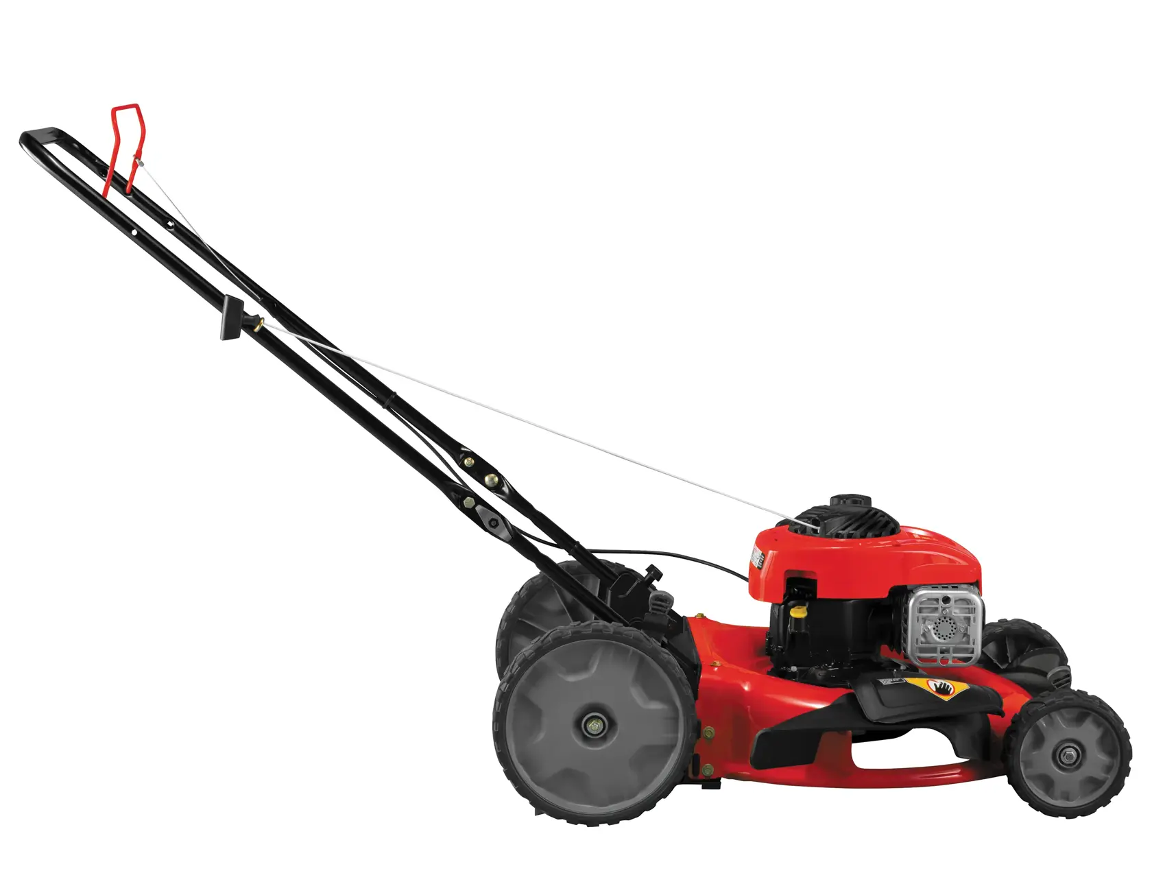 Profile of 140 c c push mower.