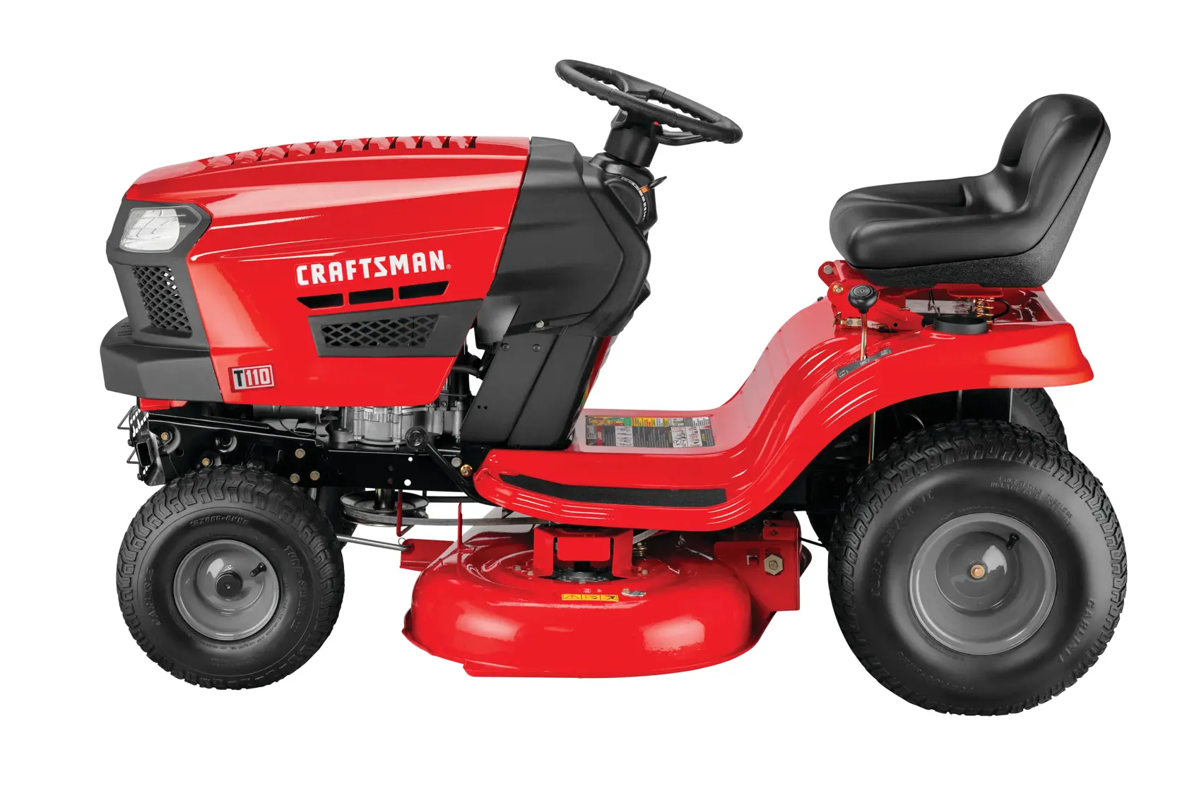 42 inch 17.5 h p gear drive riding mower.