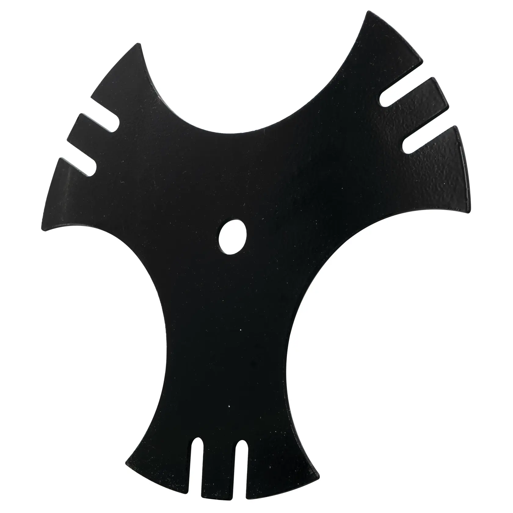 Right profile of 9 inch Tri arc Edger Blade.