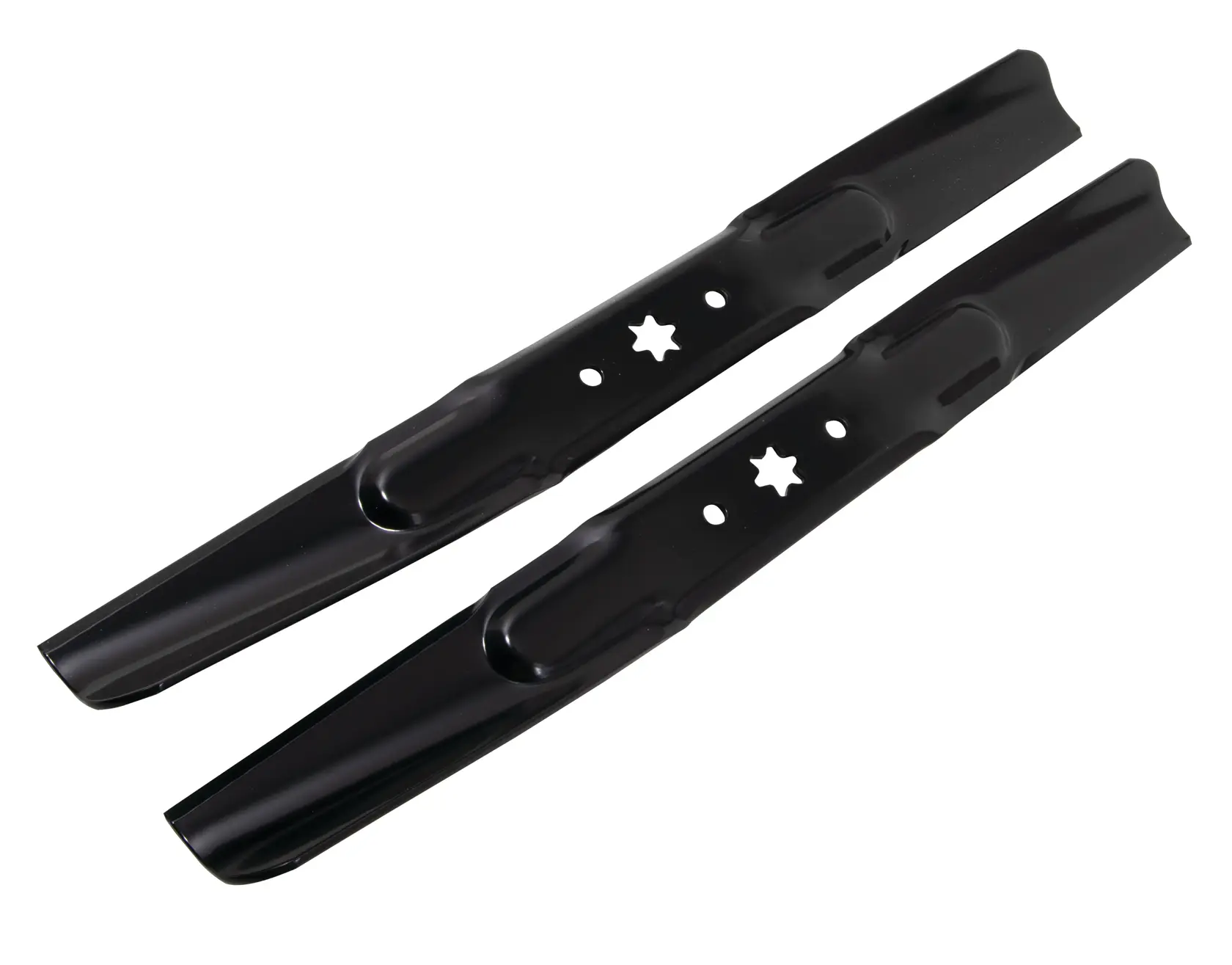 Right profile of 46 Inch Bagging and Side Discharging Blade Set.