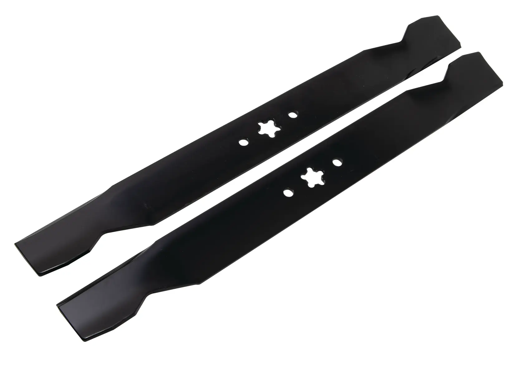 Right profile of 42 Inch Bagging and Side Discharging Blade Set.