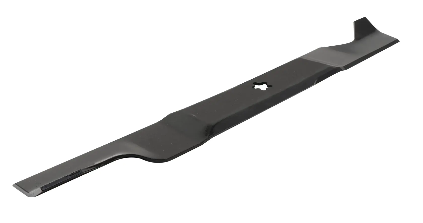 Diagonal view of 46 Inch Bagging and Side Discharging Blade Set.