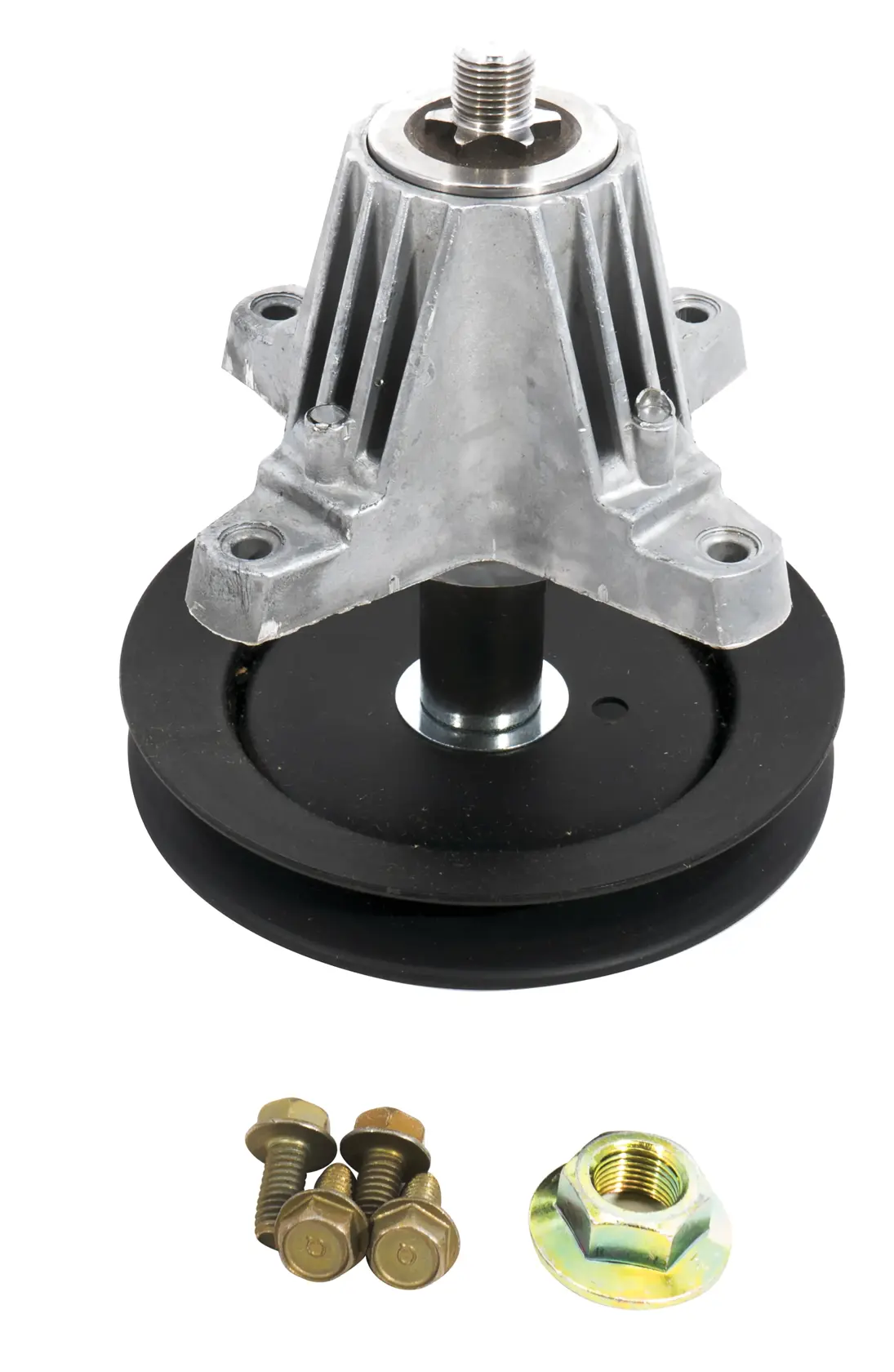 Maintenance Free Spindle Assembly With Hardware.