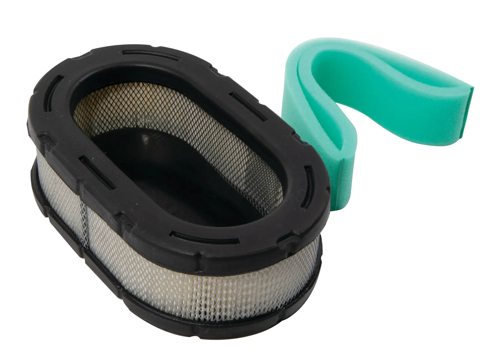 Left profile of air filter.