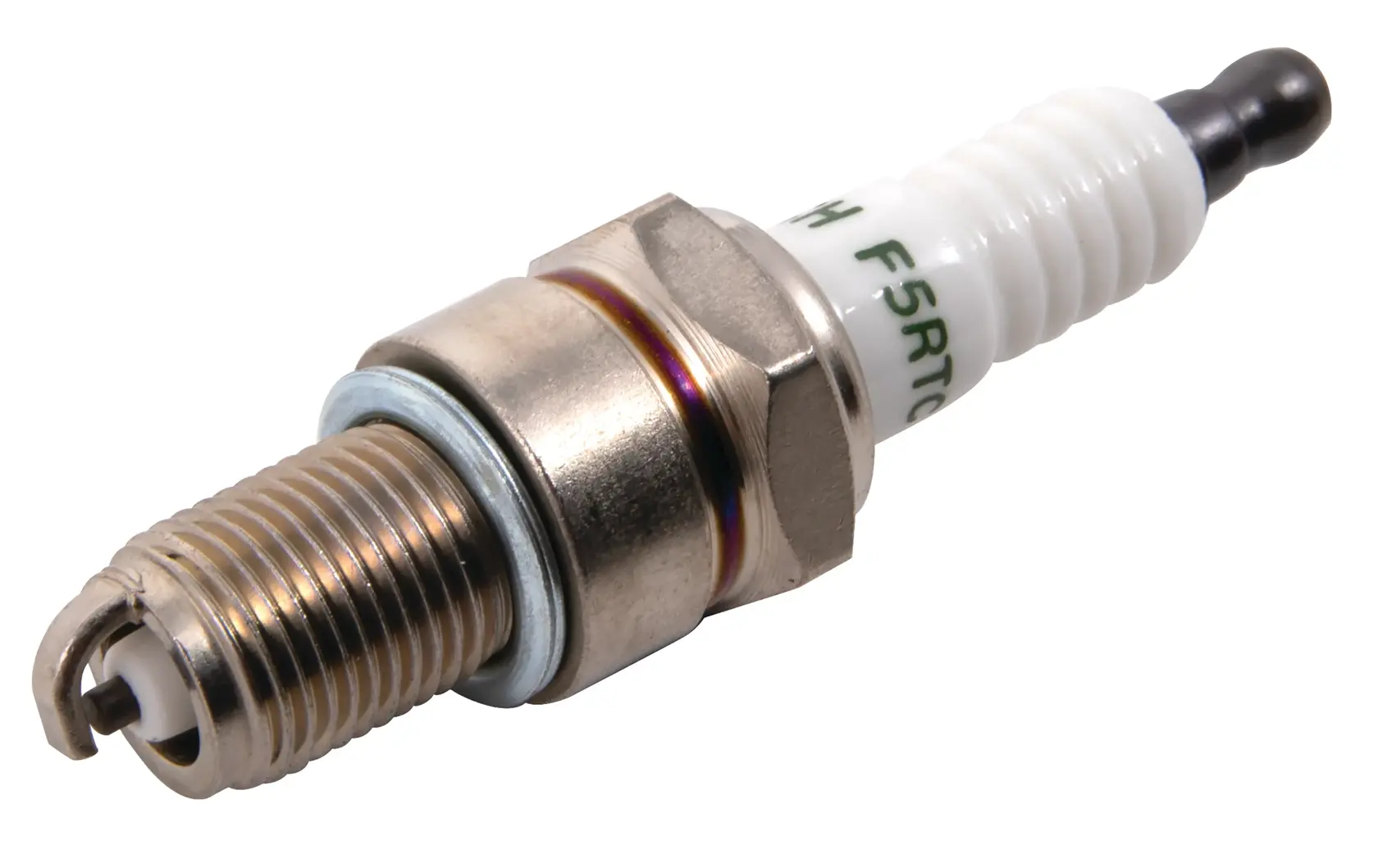 Right profile of spark plug.