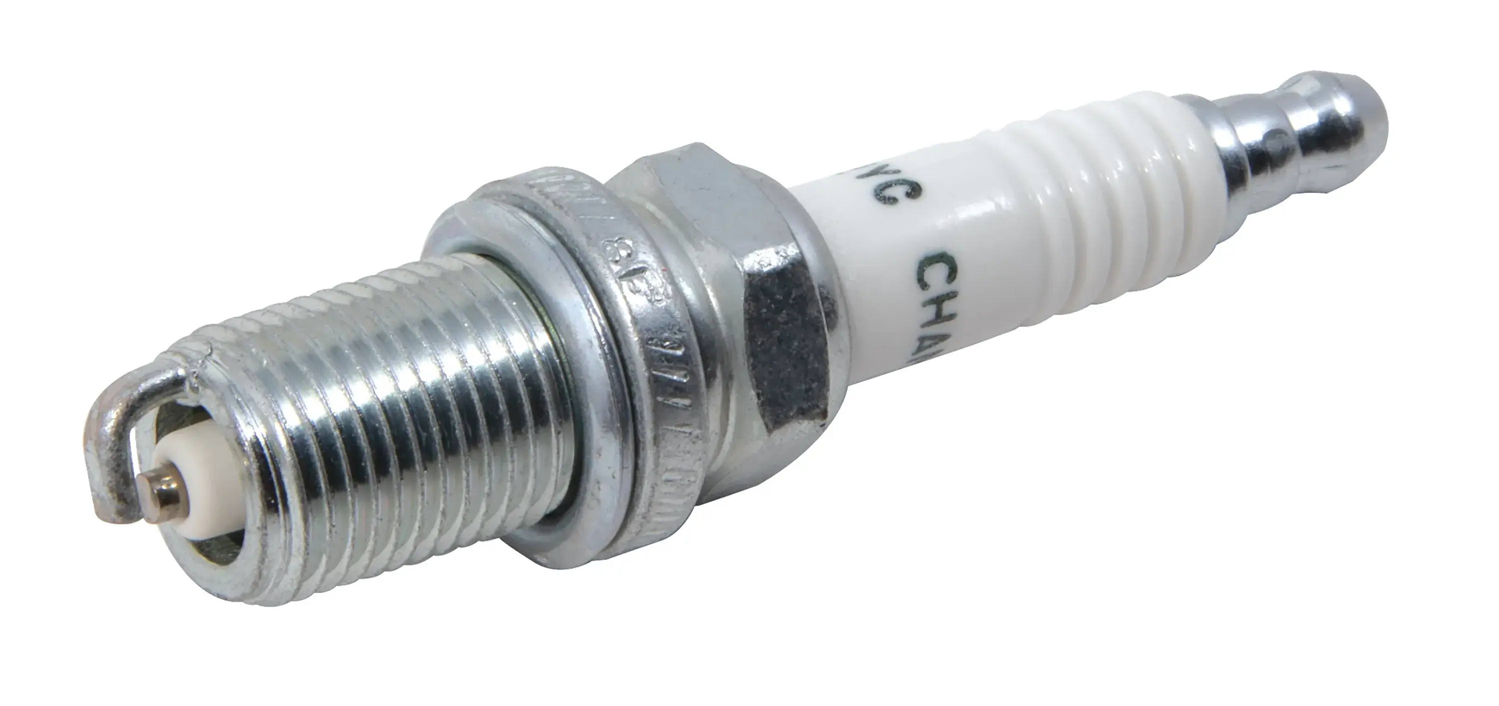 Right profile of spark plug.