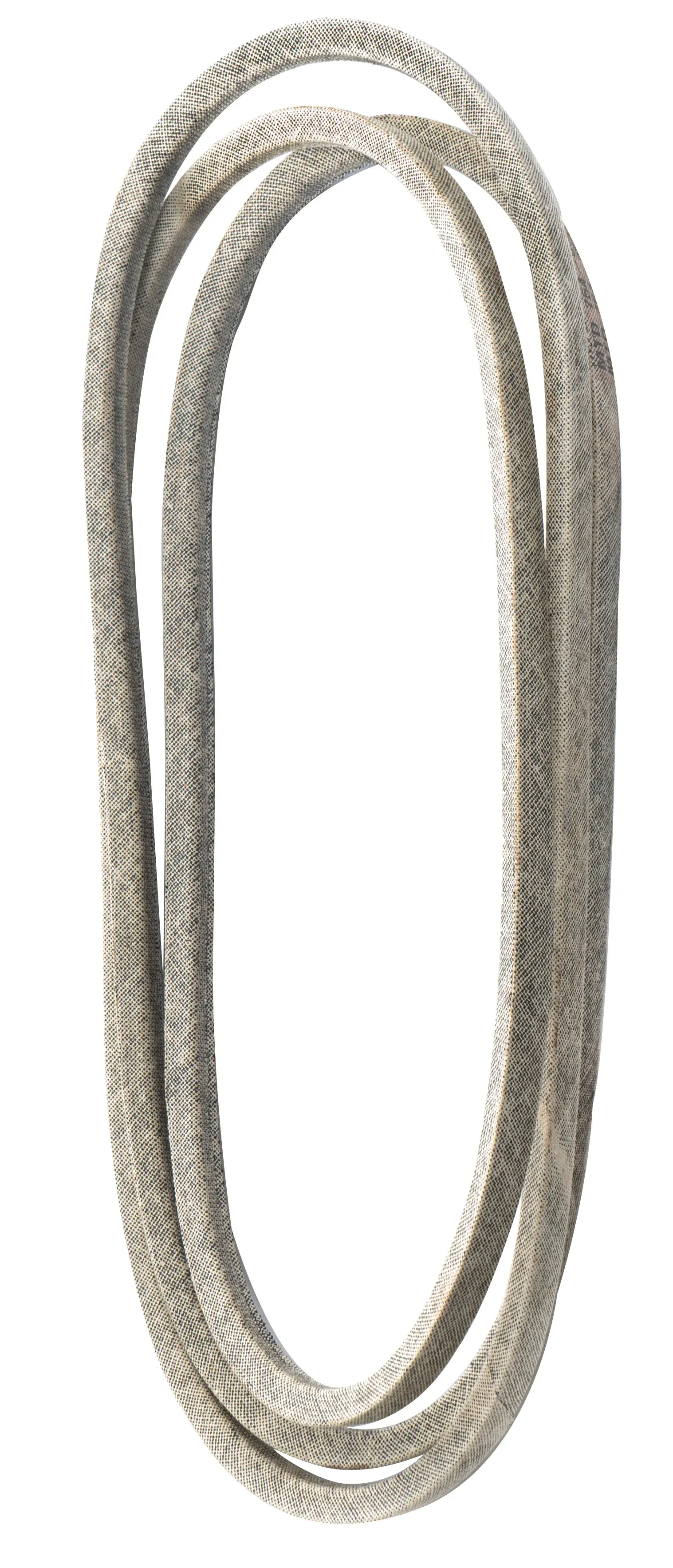 Right profile of 42 inch deck drive belt.