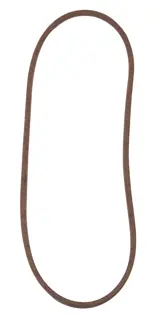 Craftsman deck drive belt 144959 white background beauty shot top view