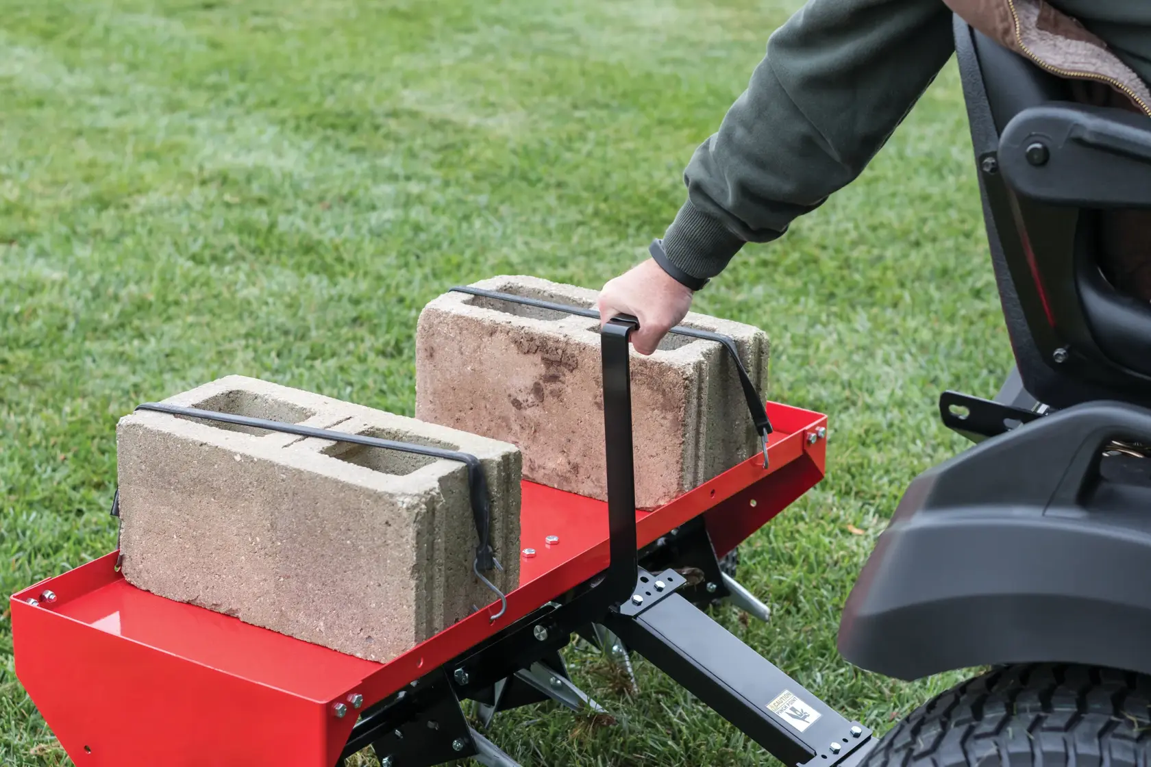 40 inch plug lawn aerator.