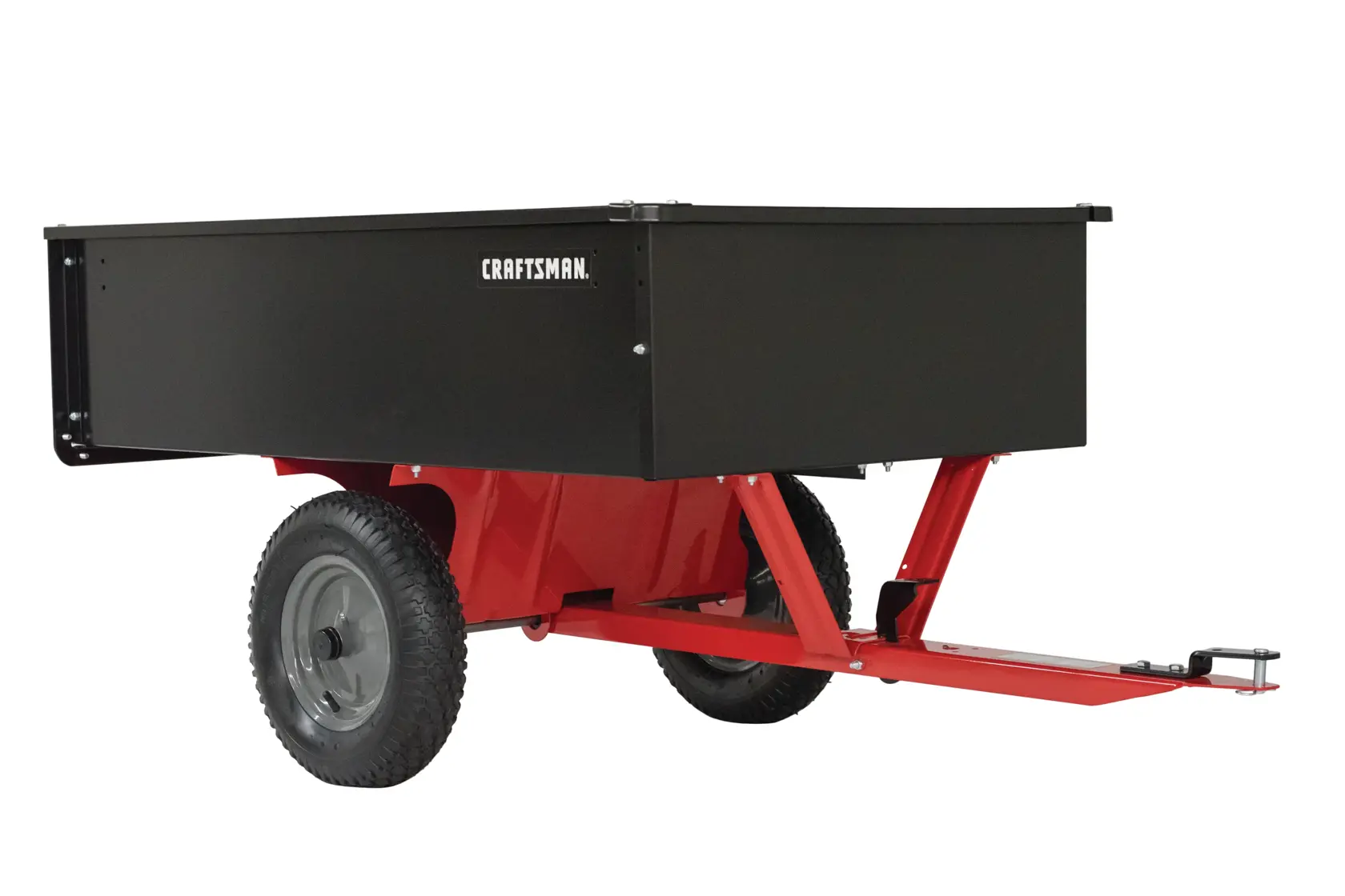 12 cubic foot steel dump cart.
