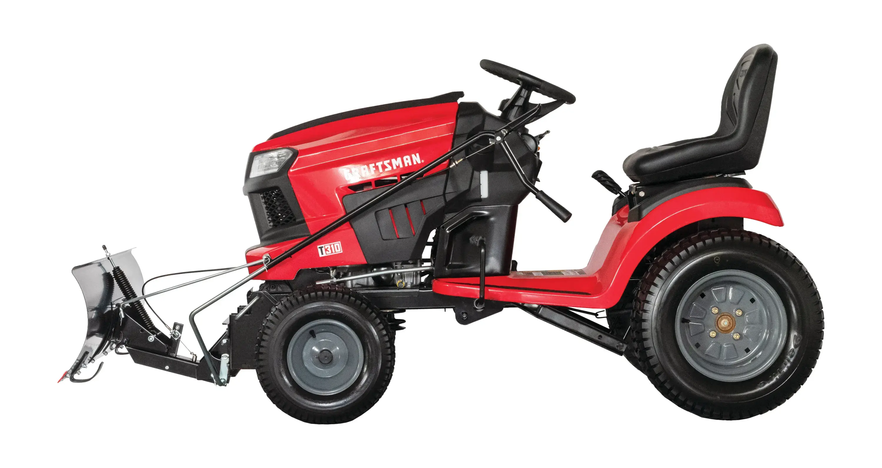 Right profile of 42 inch snow blade.