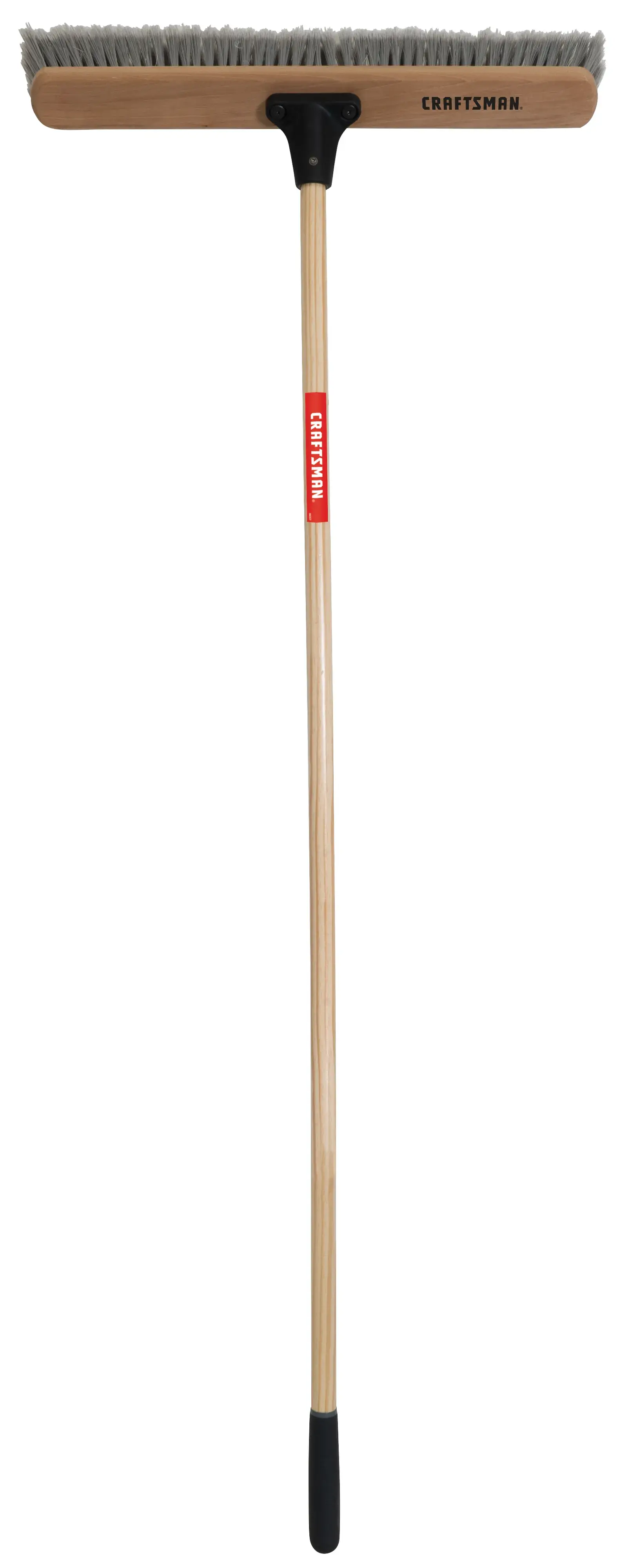 24 inch shop-and-garage push broom front view