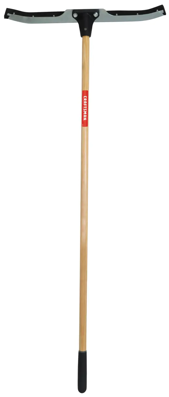 24 inch dual-blade floor squeegee front view