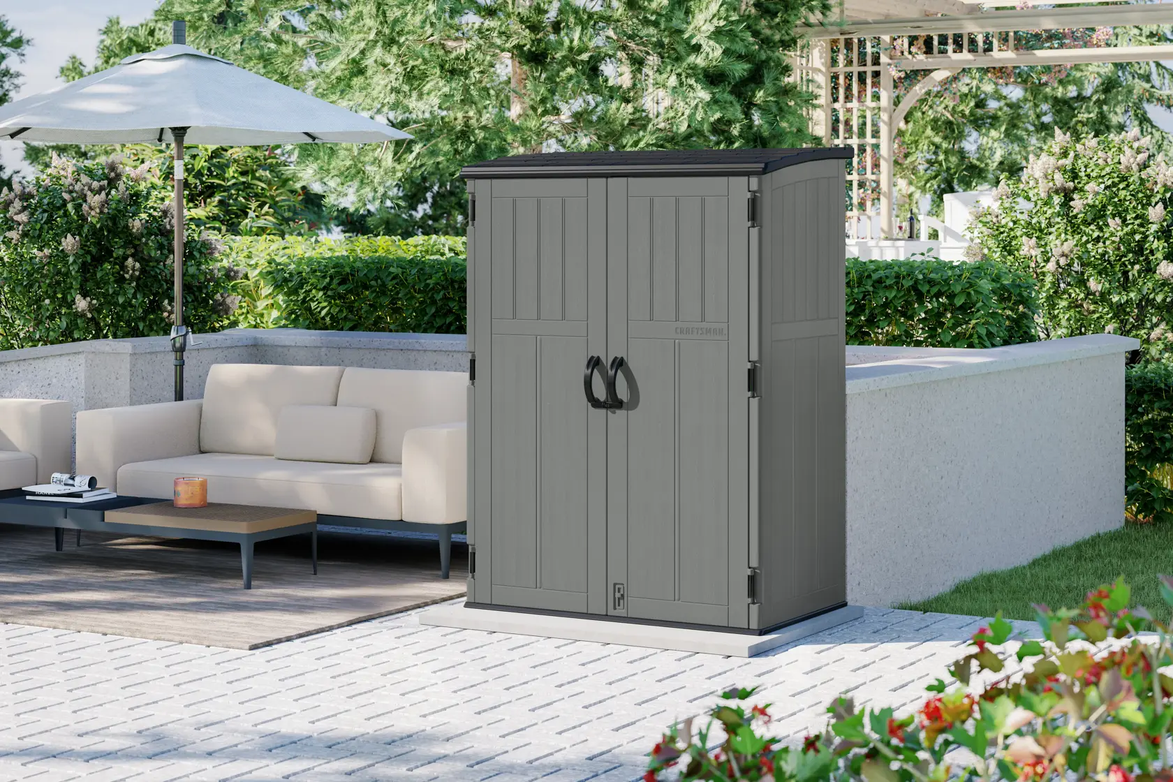 CRAFTSMAN® 4.5' X 2.5' VERTICAL SHED