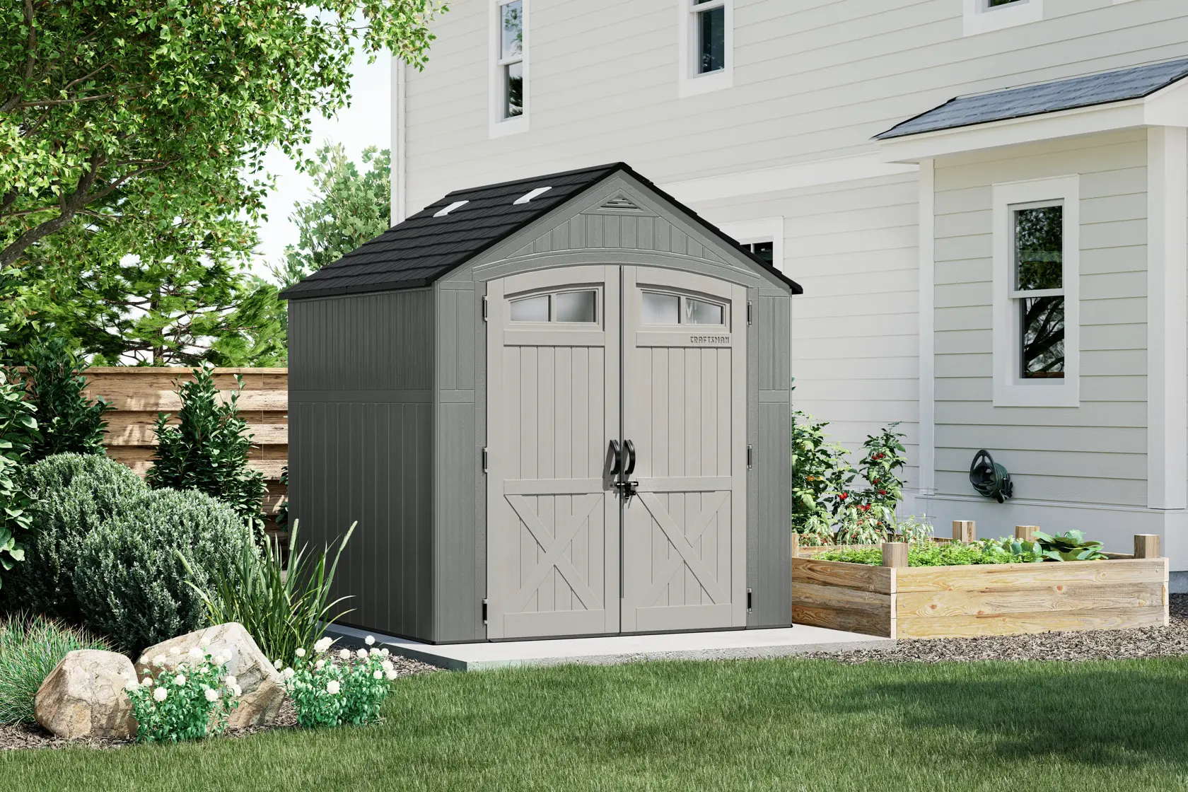 CRAFTSMAN® 7' X 7' STORAGE SHED