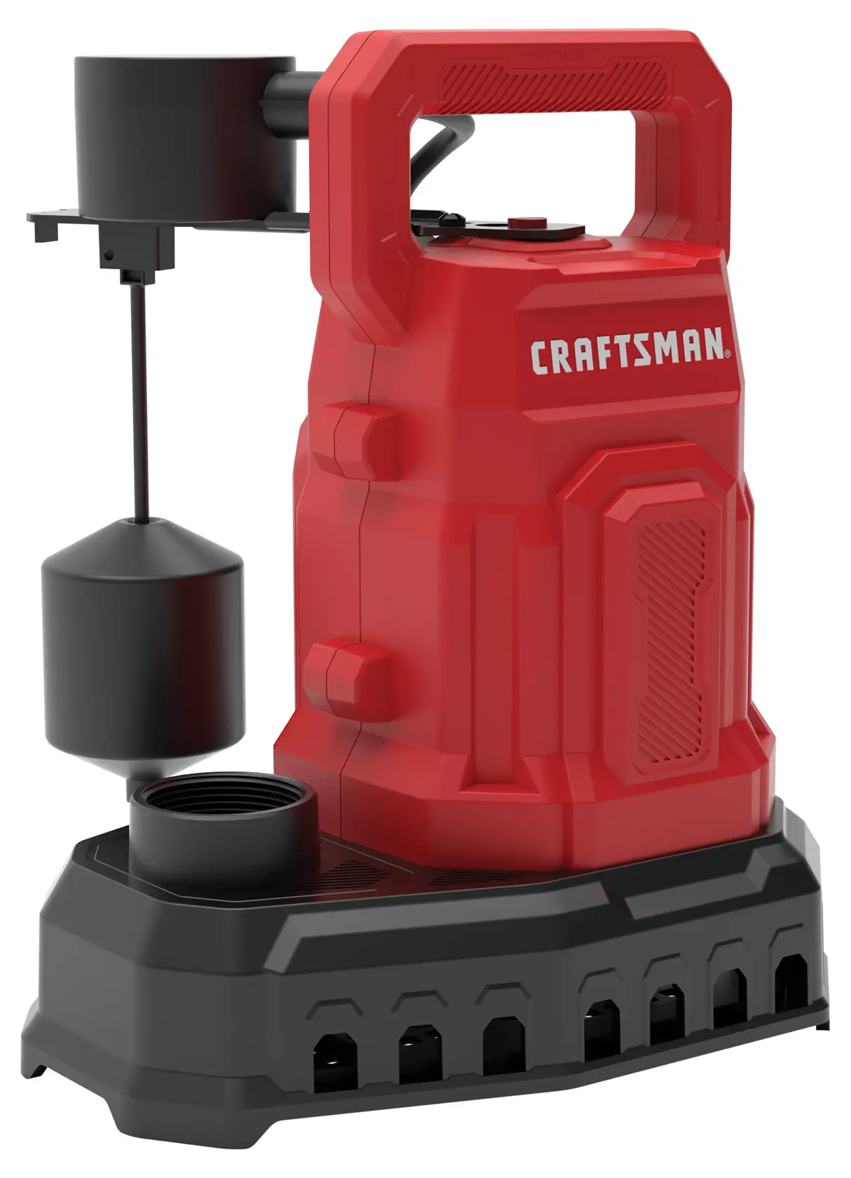 1-2HP SUMP PUMP REINFORCED THERMOPLASTIC SUBMERSIBLE AUTOMATIC VERTICAL SWITCH MAIN VIEW