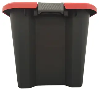 Craftsman storage bin CMXMVTOTE30 white background beauty shot front angle