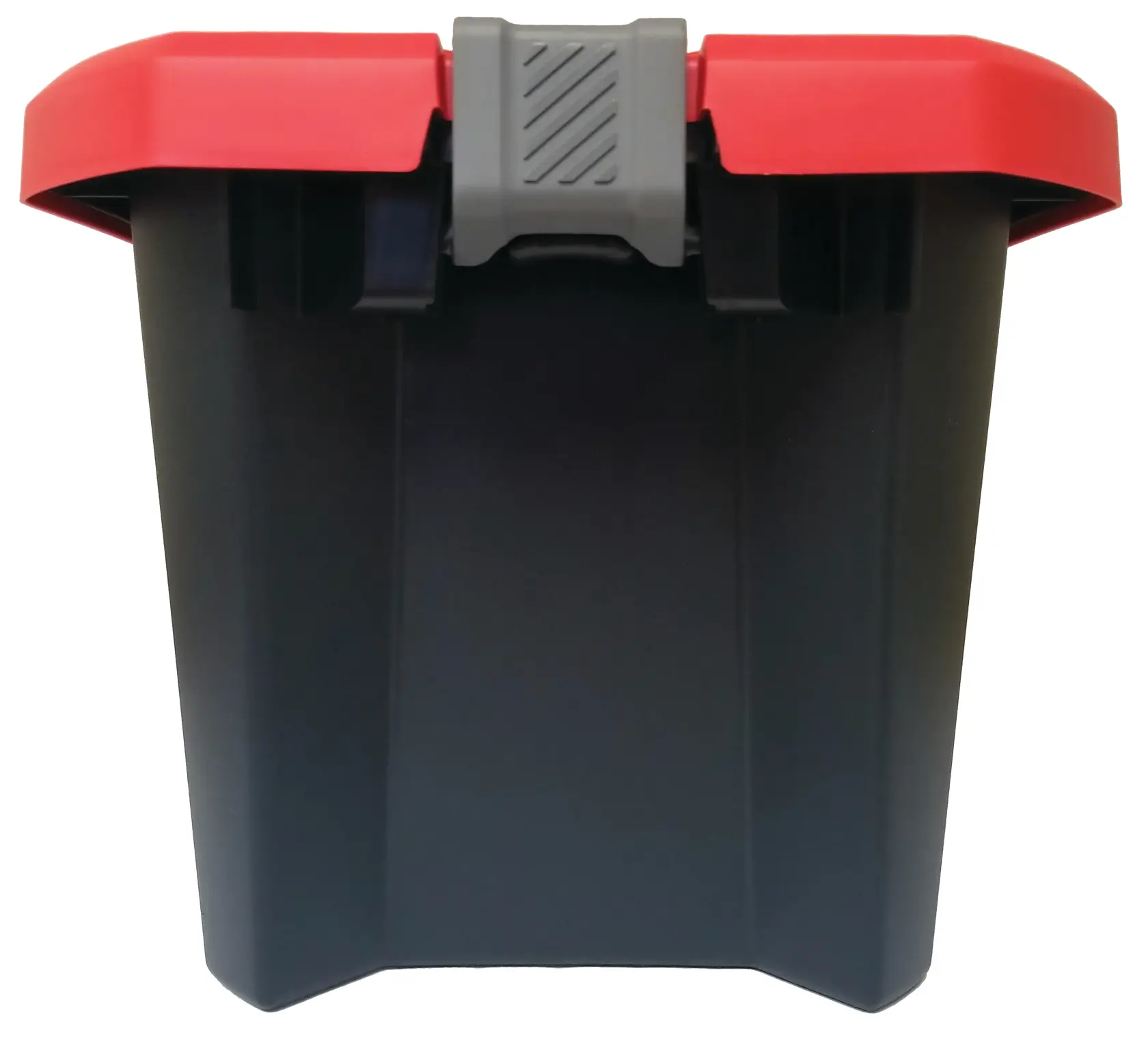 Right profile of 5 Gallon latching tote.