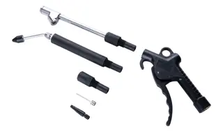 Craftsman air blow gun kit CMXPTSG1016NB white background beauty shot top view