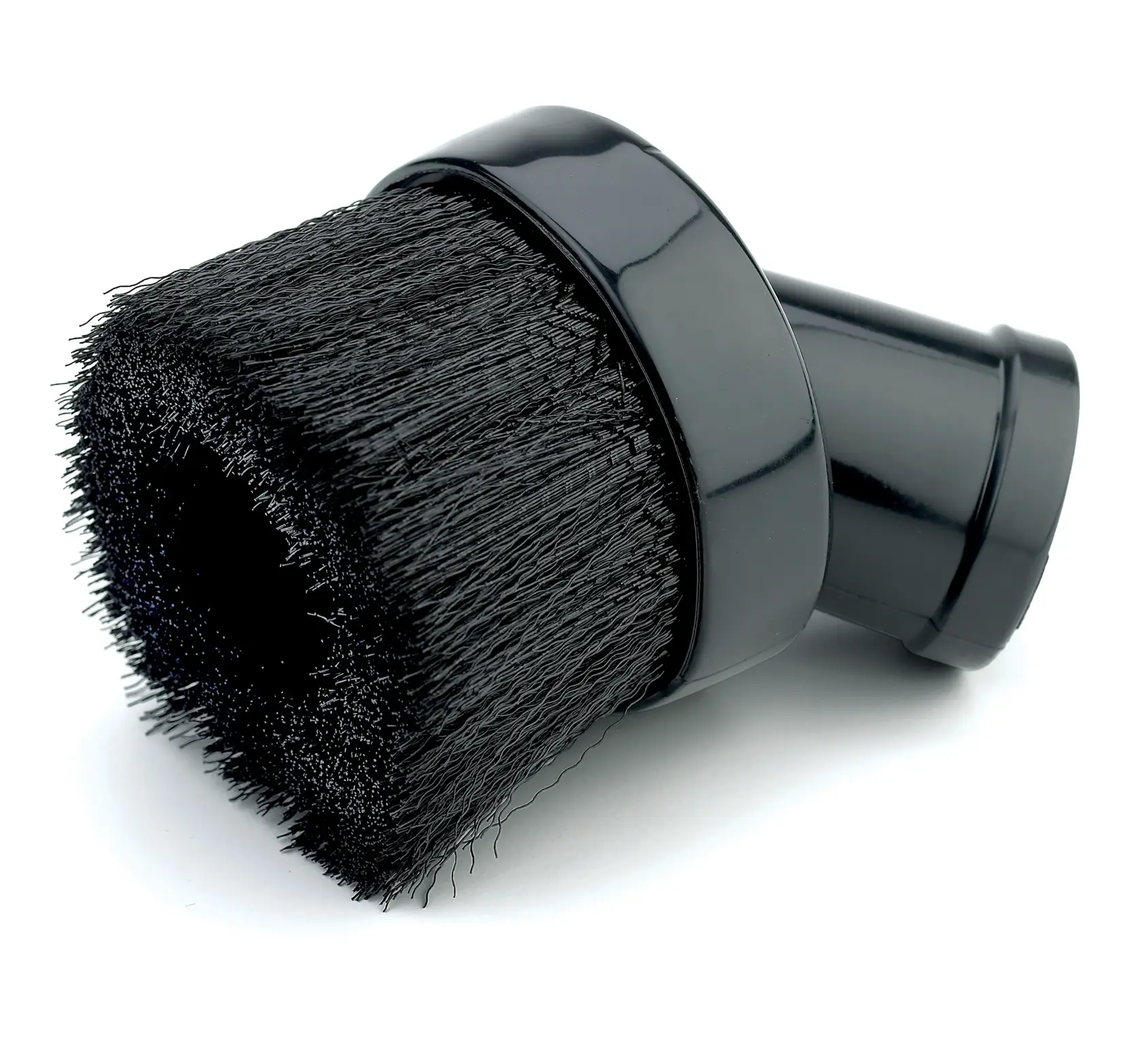 Left facing CRAFTSMAN 1-1/4 inch Dusting Brush Wet/Dry Vac Attachment