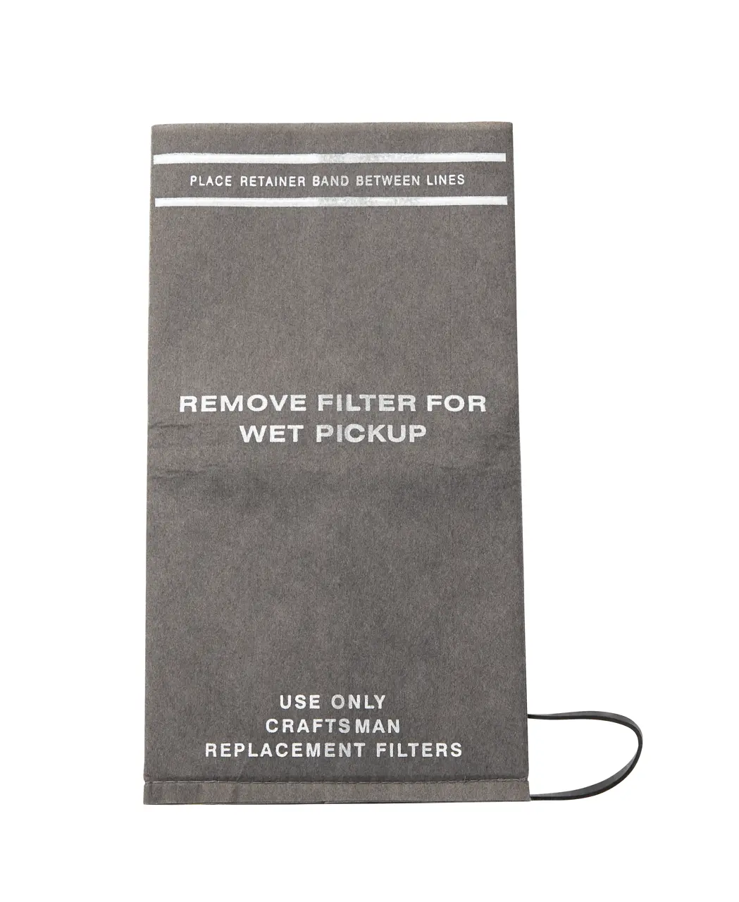 Wet/Dry Vac Filter Bags for 2 - 2.5 Gal Wet/Dry Vacs and Powerhead Bucket Vac (3 Pk)