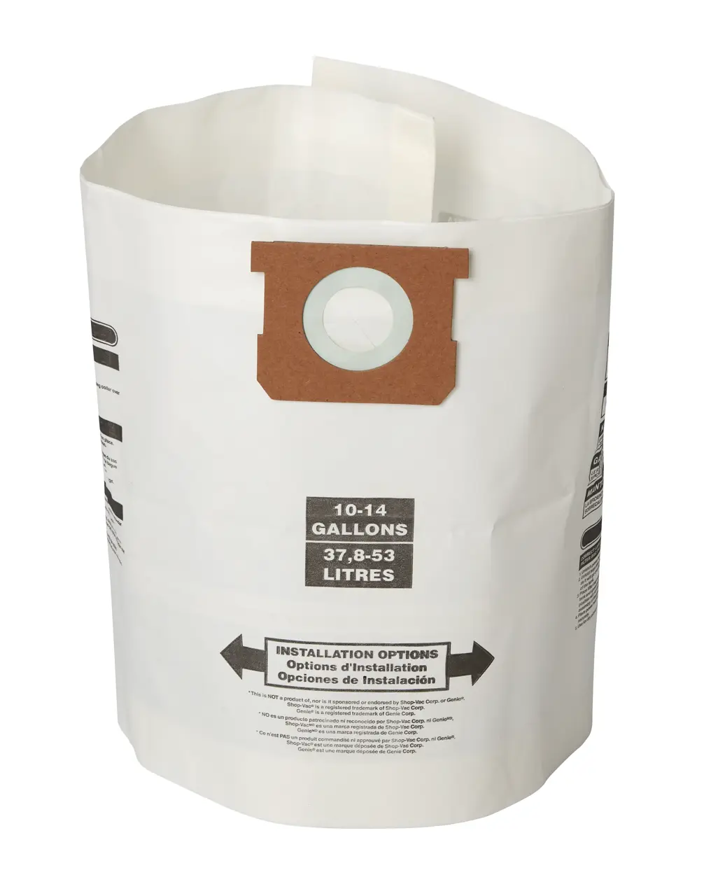 General Purpose Wet/Dry Vac Dust Collection Bags for 10 to 14 Gal. Wet/Dry Vacs (3 PK)