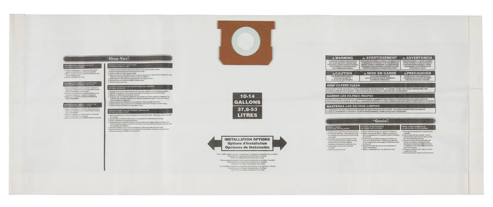 View of CRAFTSMAN Vacuums: Accessories on white background