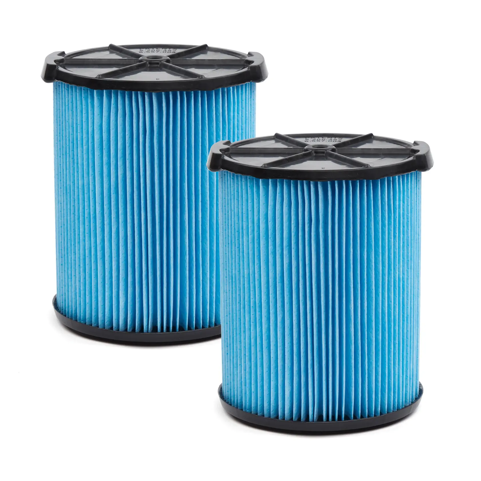 Front facing 2-pack CRAFTSMAN Fine Dust Wet/Dry Vac Filter for 5-20 Gallon CRAFTSMAN Shop Vacuums