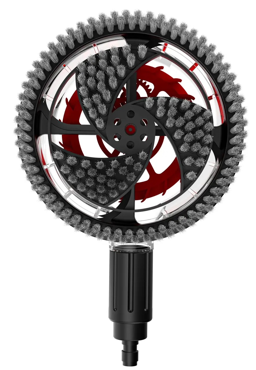 CRAFTSMAN Rotating Brush Front View 